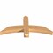 Ekena Millwork Bellingham Timber Gable Bracket, Western Red Cedar, 36"W x 16"H x 3 1/2"D x 3 1/2"F, 11/12 Pitch GBW036X16X0404BEL00SWR - alternate 4
